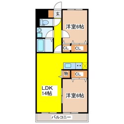 ピュアグリーンMINAGAの物件間取画像